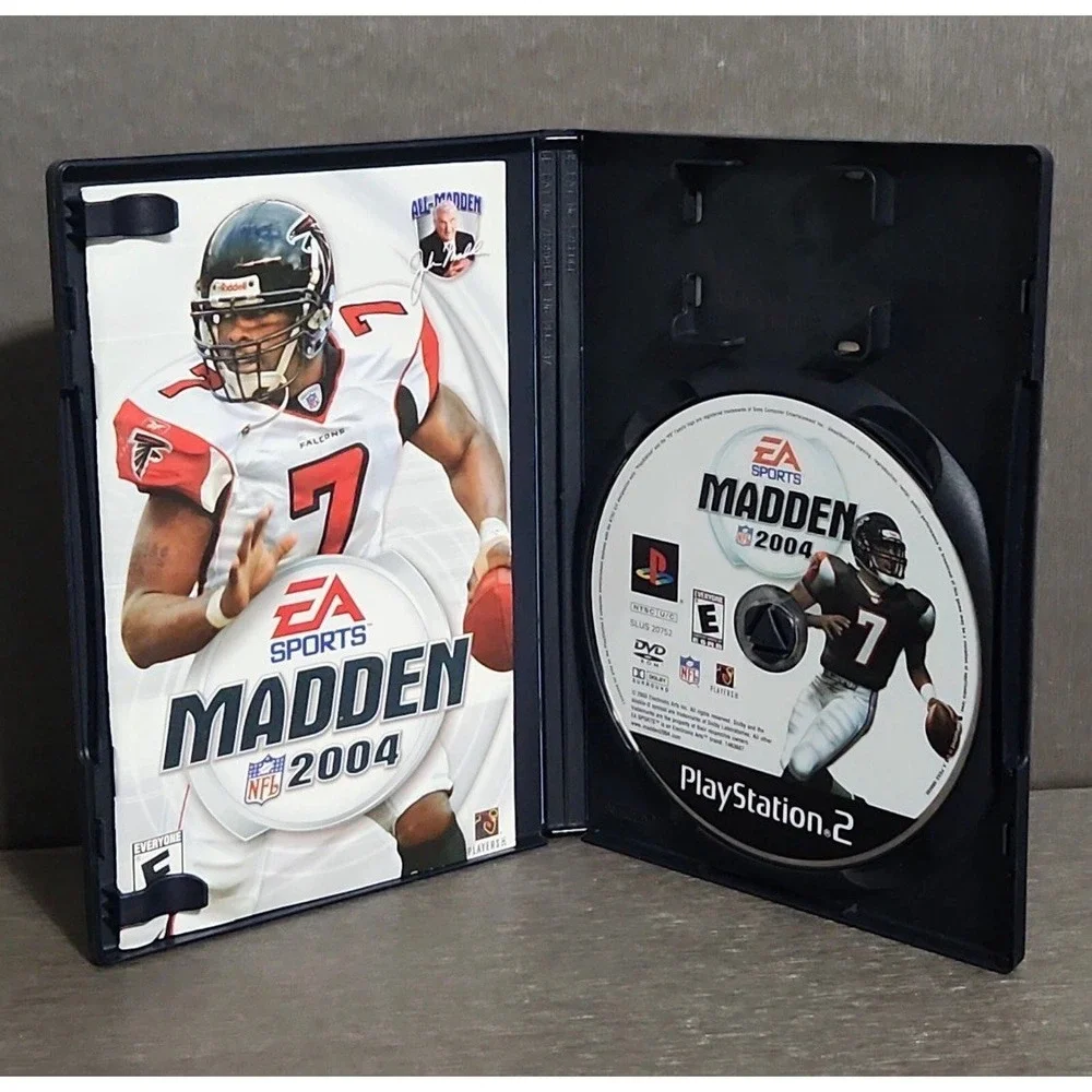 Madden NFL 2004 PlayStation 2 PS2 Game CIB Michael Vick